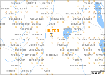 map of Milton