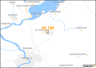 map of Milton