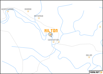 map of Milton