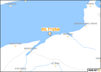 map of Mil\