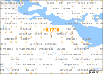 map of Miltzow