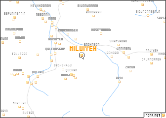 map of Mīlū\