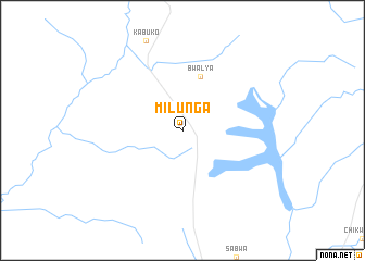 map of Milunga