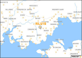 map of Miluya