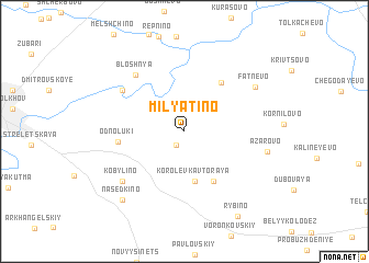 map of Milyatino