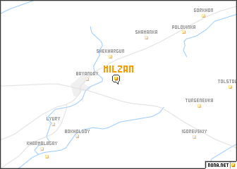 map of Mil\