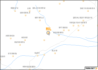 map of Mīl