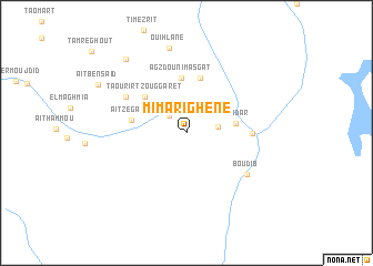 map of Mimarighéne