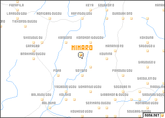 map of Mimaro