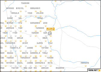 map of Mima