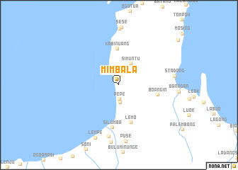 map of Mimbala