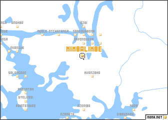 map of Mimbalimbé