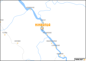 map of Mimbanda
