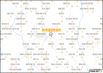 map of Mimboman