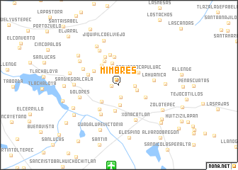 map of Mimbres