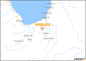 map of Mimbunga