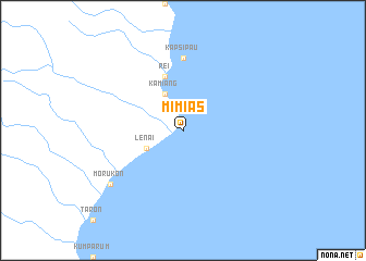 map of Mimias