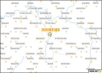 map of Mimibriba