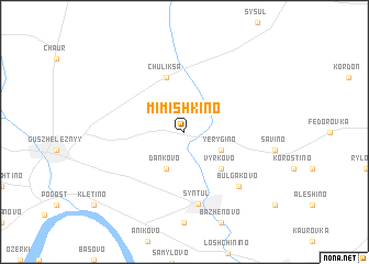 map of Mimishkino