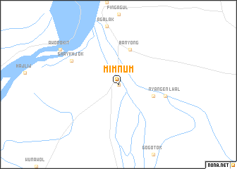 map of Mimnum