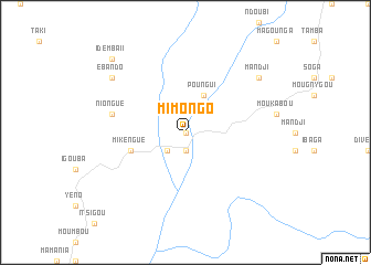 map of Mimongo