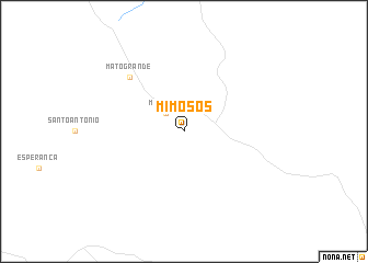 map of Mimosos