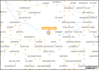 map of Mimouna