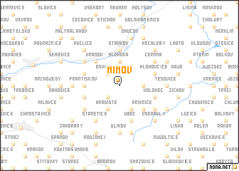 map of Mimov