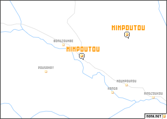 map of Mimpoutou