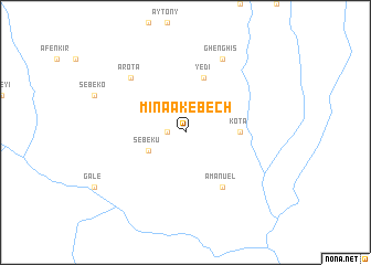map of Minaʼākʼebech