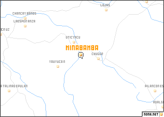 map of Minabamba