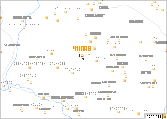 map of Mīnāb