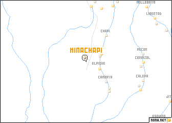 map of Mina Chapi