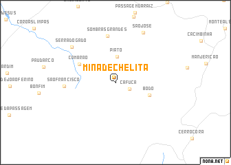 map of Mina de Chelita