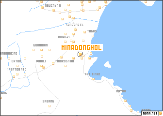 map of Minadonghol