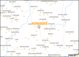 map of Minadouro