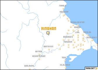 map of Minahan