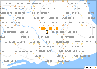 map of Mina Honda