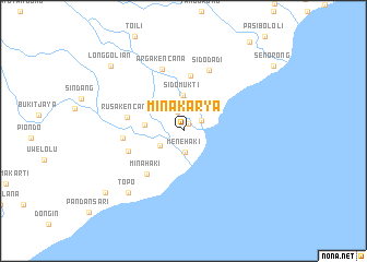 map of Minakarya