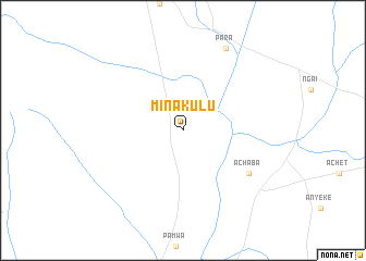 map of Minakulu