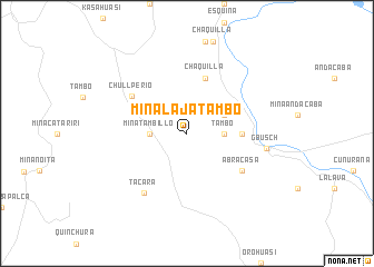 map of Mina Lajatambo