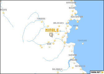 map of Minale