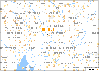 map of Minalin