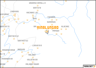 map of Minalungao