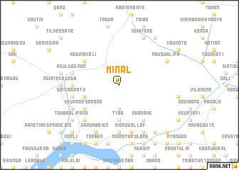 map of Minal