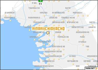 map of Minami-ichiokachō