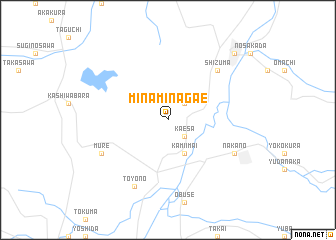 map of Minami-nagae