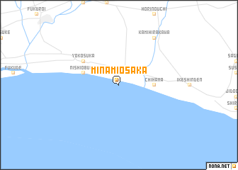 map of Minamiōsaka