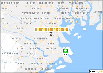 map of Minami-shinagawa