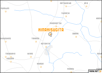 map of Minami-sugita